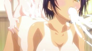 Futanari anal creampie