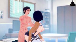 KOIKATSU Mikasa Eren, have sex anime uncensored... Thereal3dstories - 9 image