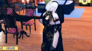 Hentai 3D - Get fuck with the fairy in garden. - 4 image