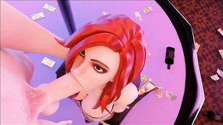 3D Compilation KDA Ahri Evelynn Irelia Miss Fortune Uncensored Hentai League of Legends - 8 image