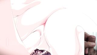 Jerking off to genshin impact hentai - 4 image