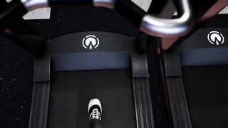 Gym Sluts go crazy for a hard cock - 2 image