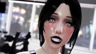 Gym Sluts go crazy for a hard cock - 5 image