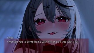 JOI Taking your younger classmate's virginity! Edging Defloration Hentai Countdown Instructions - 4 image