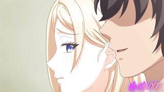 Hentai / Seduced an office milf in pantyhose with his big young cock - 3 image