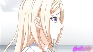 Hentai / Seduced an office milf in pantyhose with his big young cock - 4 image