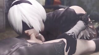 Nier automates oral sex on my best friend