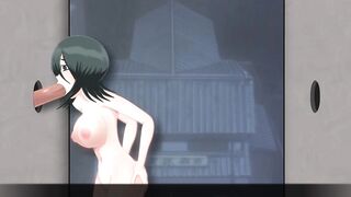 Bleach - Shinigami Brothel - Part 8 - Rukia Kuchiki Blowjob By HentaiSexScenes - 4 image