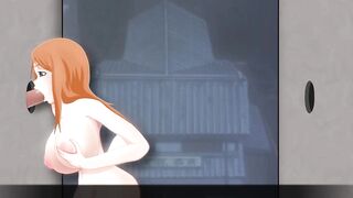 Bleach - Shinigami Brothel - Part 4 - Orihime Inoue Blowjob By HentaiSexScenes - 7 image