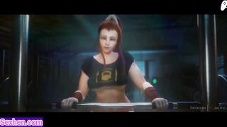 (4K) Model girls love getting cum in and out on their ass | 3D Hentai Animations |P141 - 6 image