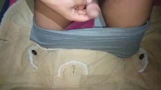 Time to Massage My Cock After Applying Oil and Cum a Lot part 01 - 1 image