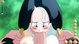 Kame Paradise 3 MultiverSex Uncensored - Videl Learn How To Give Head by Foxie2K - 1 image