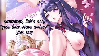 Yae Miko and Raiden Ei make you their pet(femdom, feet, humiliation, domination, edging, JOI) - 3 image