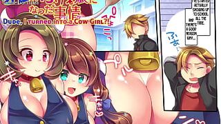 Cute Anime Girls Threesome - 1 image