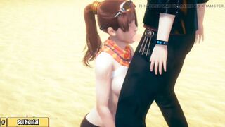 Hentai 3D - Sex on the seaside - 6 image
