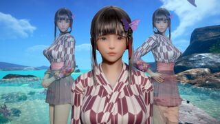 AI Shoujo Japanese beauty Akira in realistic 3D animated sex with multiple orgasms UNCENSORED - 1 image