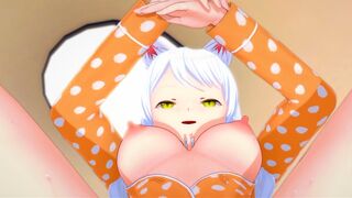 Stand and Carry Black Hanekawa POV : Bakemonogatari Hentai Parody - 1 image
