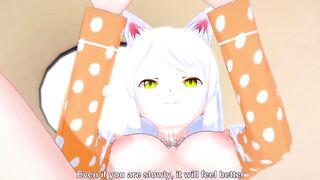 Stand and Carry Black Hanekawa POV : Bakemonogatari Hentai Parody - 3 image