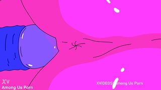 Among us porn Blue Among us FUCK HARD to Pink - 9 image