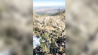 Rich blowjob in the mountains, he cums in my mouth - Violet Summers - 10 image