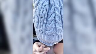 Rich blowjob in the mountains, he cums in my mouth - Violet Summers - 5 image