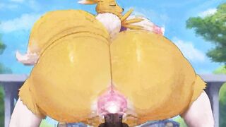 Renamon is being pounded POV - 7 image