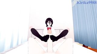 Rukia Kuchiki and I have intense sex in the infirmary. - BLEACH POV Hentai - 3 image