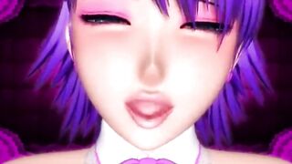 Futa Futanari Anal Orgy and Deepthroat Huge Cumshots 3D Hentai - 7 image