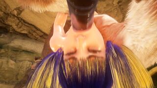 Crowd of horses fucked a girl in three Wild Life - 6 image