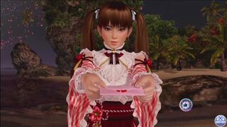 Dead or Alive Xtreme Venus Vacation Leifang Valentine's Day Pose Cards Fanservice Appreciation - 1 image