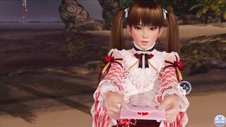 Dead or Alive Xtreme Venus Vacation Leifang Valentine's Day Pose Cards Fanservice Appreciation - 10 image