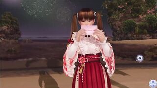 Dead or Alive Xtreme Venus Vacation Leifang Valentine's Day Pose Cards Fanservice Appreciation - 2 image