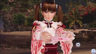 Dead or Alive Xtreme Venus Vacation Leifang Valentine's Day Pose Cards Fanservice Appreciation - 7 image