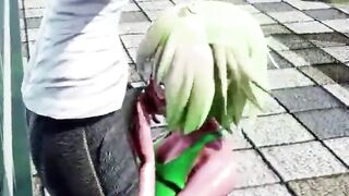 Futa Futanari Deepthroat, Titfuck and Anal Huge Cumshots 3D Hentai - 3 image