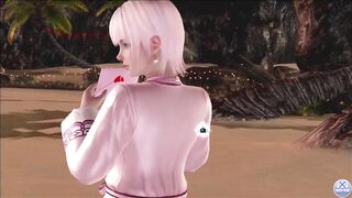 Dead or Alive Xtreme Venus Vacation Luna Valentine's Day Pose Cards Fanservice Appreciation - 4 image