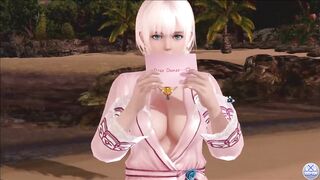 Dead or Alive Xtreme Venus Vacation Luna Valentine's Day Pose Cards Fanservice Appreciation - 5 image