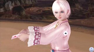 Dead or Alive Xtreme Venus Vacation Luna Valentine's Day Pose Cards Fanservice Appreciation - 9 image