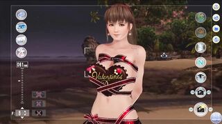 Dead or Alive Xtreme Venus Vacation Hitomi Valentine's Day Pose Cards Fanservice Appreciation - 2 image