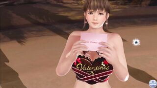 Dead or Alive Xtreme Venus Vacation Hitomi Valentine's Day Pose Cards Fanservice Appreciation - 6 image