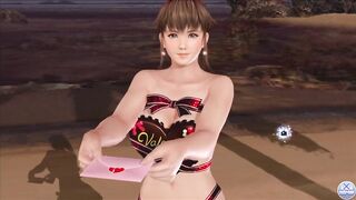 Dead or Alive Xtreme Venus Vacation Hitomi Valentine's Day Pose Cards Fanservice Appreciation - 8 image