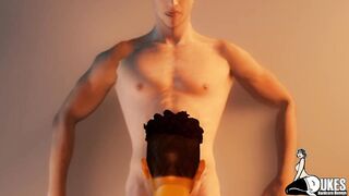 Getting my dick sucked by a sexy Ghost - 5 image