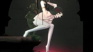 Thorn Sin Hentai Beautiful Girl Becomes a Slut for Monsters - 1 image