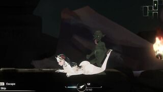 Thorn Sin Hentai Beautiful Girl Becomes a Slut for Monsters - 10 image