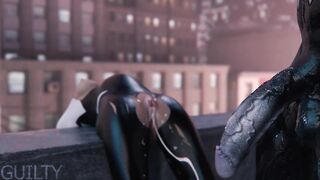 Venom fucked Gwen (3D Hentai)
