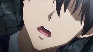 Two Horny Hentai MILF Suck Same Cock In Threesome - 2 image