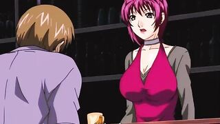Big titty barmaid relieved client of stress - 2 image