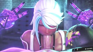 cyberpunk sucking big realistic PENE - 2 image