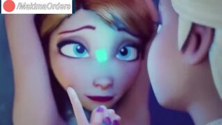 Elsa x Ana Forzen BDSM 3D Hentai | MakimaOrders - 1 image