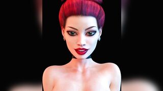 Horny MILF didn't think that two dickgirls could fuck her so well - 3d futanari dickgirls fucks anal - 9 image