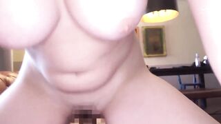 America's got talent! Glamorous Caucasian girl with deep green eyes and natural big breasts and big ass! Every Japanese men's dream to fuck her! - 6 image